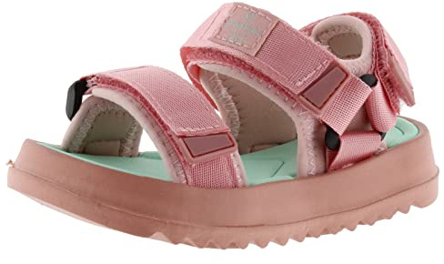 victoria Flip-Flops Unisex Agosto Nylon & Klettverschlüsse & Gezahnte Sohle 1152102 für Kinder ROSA 33
