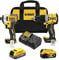 Dewalt DCK249E1M1 20V MAX XR Brushless Lithium-Ion 1/2 in. Cordless Hammer Drill Driver and Impact Driver Combo Kit with (1) 2 Ah and (1) 4 Ah Battery