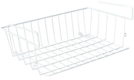 Ciieeo Estante Divisorio Para Gabinete Cesta De Almacenamiento Sin Perforaciones Organizador De Cesta Para Armario De Cocina Estante De Almacenamiento Para Mesita De Noche Para Cocina Par