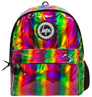 hype Unisex Kinder Holographic Rucksack, Multi