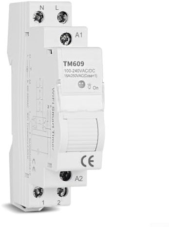Gbtdoface 1 minuteur intelligent TM609 pour application pour Tuya - Interrupteur de minuterie sans fil - AC100-240 V