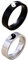 WESIEVYA 2St Yin Yang acht Diagramme Ring Versprechen Ringe Klatschzeichenring Versprechen Sie Ringe für sie edelstahlring intimacies Paarringe passende Ringe Yin-Yang-Ring Rostfreier Stahl