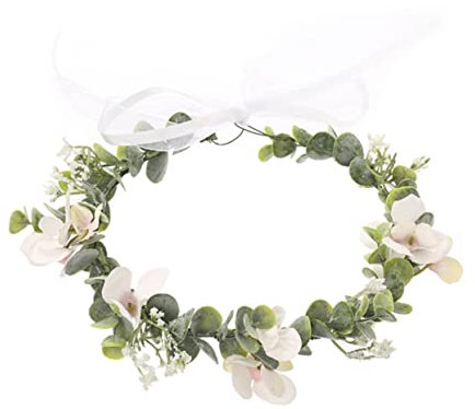 Gogogmee 2 Stücke Floral Crown Braut Kopfbedeckungen Leichte Und Bequeme Für Hochzeit Zubehör