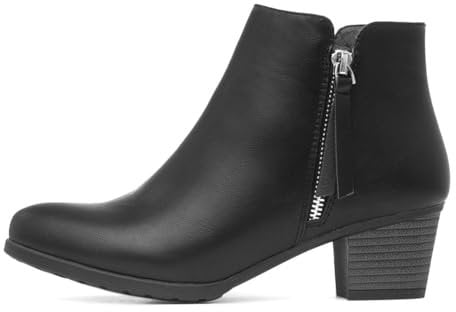 Lilley Mila Womens Black Ankle Boot - Size 5 UK - Black