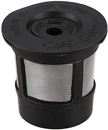 Swiixxer Individual Reutilizable para Solo Filtro Pod Café Inoxidable Negro: 1 PC