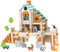 DAWCBVJQ Holzbausteine, Holzstapelblöcke | Bunte sichere Kinderbausteine ​​,Baby -Reise -Entwicklung Spielzeug für Hochzeiten, Geburtstage, Jubiläen
