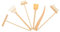 Toddmomy Ensemble de 6 Outils de Jardin Zen pour Bac à Sable Râteaux Miniatures en Plastique Jouets Créatifs Outils de Relaxation Décoration Zen pour Bureau