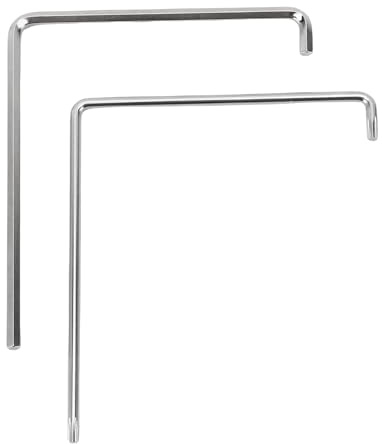 Garosa Strumento Regolazione Finestra in Acciaio 59Crv4, Leggero e Resistente, Compatibile con Roto Schüco Winkhaus, Regolazione Veloce e Precisa, Finitura Cromata