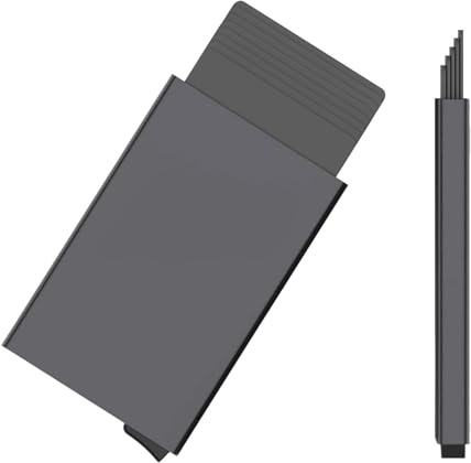 leruiyezs Porte-Cartes Métal RFID Anti-piratage - Porte-Cartes Automatique en Aluminium pour Homme et Femme, Porte Carte Compact, Pratique et Sécurisé pour Cartes Bancaires,Cartes d'Identité,Document