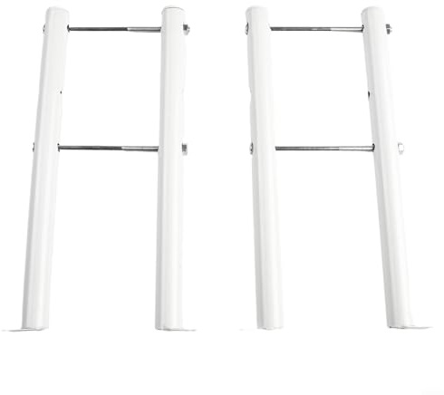 Pies de radiador de hierro fundido de acero de bajo carbono diseñados para un posicionamiento vertical estable con estructura gruesa y resistencia al rocío de sal soportes de soporte de suelo del