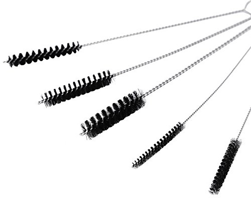 ACOGEDO Carburetor Carbon Dirt Jet Remove 10 Cleaning Needles and 5 Brushes Tool Kits for Car&Motor Cleaning 2 a Brushes Dirt and 1 Spiral Can Needles Make RemoveCarburetor