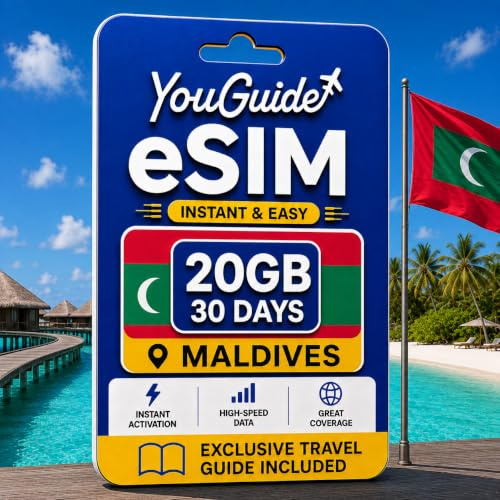 Malediven eSIM 20GB 30Days