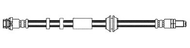 Borg & Beck BBH8411 Brake Hose To Fit Volvo S80 II V70 III(BW) 3/06-