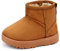 MK MATT KEELY Scarpe Invernali per Neonati Bambino Piccolo Ragazzo Ragazza Stivali da Neve,Khaki,21 EU(CN23)