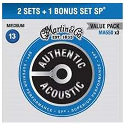 Authentic Acoustic - SP - Phosphor Bronze Medium ( 13-56 ) - LIMITED ( 3 FOR 2 )