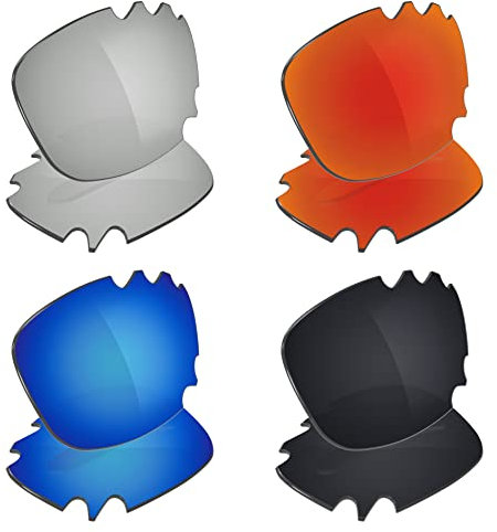Galvanic Lot de 4 paires de verres polarisés pour veste Oakley Racing/Jawbone Vented Pack P03