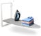 Ivation Planche à Repasser Murale | Station de Repassage Pliable 91,9 x 30,9 cm pour Maison, Appartement et Petits espaces | Planche Pliante Robuste, Levier à dégagement Facile, Housse en Coton