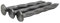 Galvanised Square Twisted Nails 30mm x 3.75mm 1Kg (Approx 330qty per Bag)