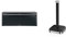 Brabantia 333484 Fall Front Bread Bin - Matt Black & Swan Retro Kitchen Roll Holder with Steel Weighted Base, Black