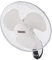Draper 3 Speed 230V Oscillating Wall Mounted Fan | 16 Inch White Adjustable Tilt Fan | Remote Control Included | 70975