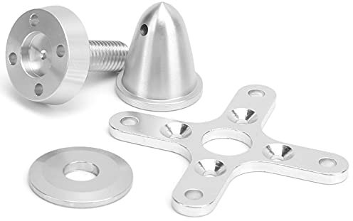 Keenso Aluminiumlegierung RC Flugzeug Flugzeugwelle Motor Propeller Adapter Brushless Motor Ersatzteile für C4240/C4250/C4260 Modellierungszubehör