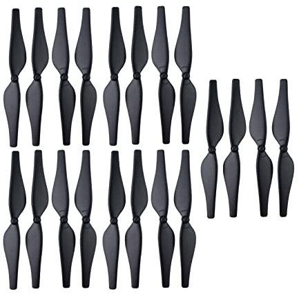 sea jump 20 Stück (5 Sets) Propeller für DJI Tello Smart Toy Aircraft, Mini HD Antenne Drohne Zubehör (schwarz)