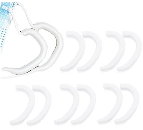 10 Pcs Silikonohr -ohr -protektor -kappen, Anti -schlupf -masken -ohrgriffe -haken, Ohrenschmerzen Und Reduzieren Sie Die Gesichtsdruckspuren Für Erwachsene Von Kindern
