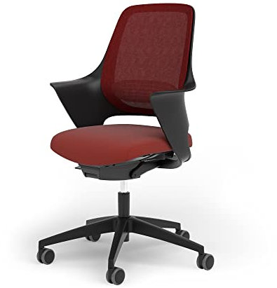 Ergotopia WellBack, Ergonomischer Bürostuhl Made in Germany, Bequemer Schreibtischstuhl mit Lordosenstütze und Synchronmechanik, für Büro und Homeoffice