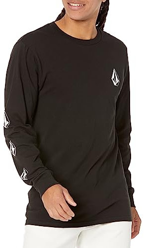 Volcom Herren Deadly Stones Long Sleeve T-Shirt, Schwarz-Neu, XX-Large