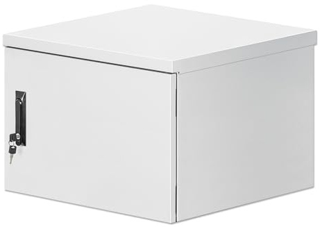 Intellinet Industrieller IP55 19 Wandverteiler mit integrierten Lüftern 9 HE 600mm tief grau