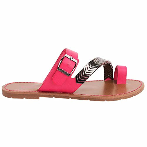 CHATTAWAK 11Magnoliafucshia36, Ciabatte Donna, Fucsia, 36 EU