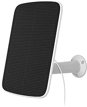 EZVIZ 6W Type C + Micro USB Port Solar Panel for Security Camera, Compatible with Ring USB C Camera, EZVIZ EB8 4G LTE Camera Outdoor, IP65, 4 Meters Cable