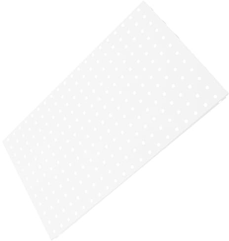 Housoutil panel perforado paneles de pared de tablero perforado organizador de organizador mesa escritorio losas Metal herramienta estante baldosas de cerámica panel de pared planchar