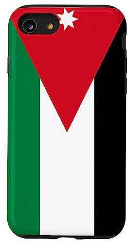 Hülle für iPhone SE (2020) / 7 / 8 Jordanische Flagge Jordanien