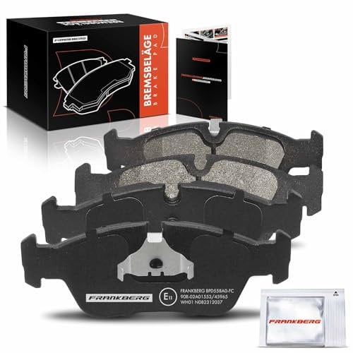 Frankberg 4x Brake Kit Brake Disc Pad Front Compatible with 3 Series E36 E46 316-328 1.6L-2.8L 1990-2005 3 Series Touring E36 E46 316-328 1.6L-2.8L 1994-2005 Replace# 34111160356