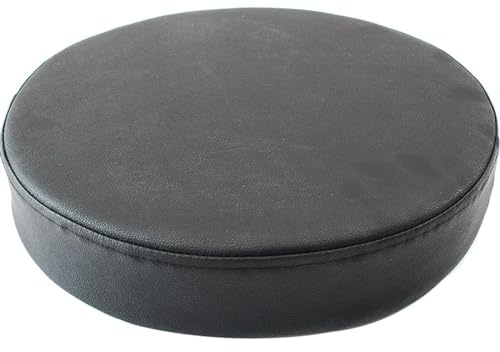Sitzerhöhung Stuhlkissen Outdoor Garten Rund 35x35cm/40x40cm/50x50cm/45x45cm Sitzkissen Stuhl Rund Kinder Hoch de Sitzpolster Outdoor Gartenstuhl Dtuhl für Esszimmer,Küche,Garten,Büro(@3,40cmx8cm)