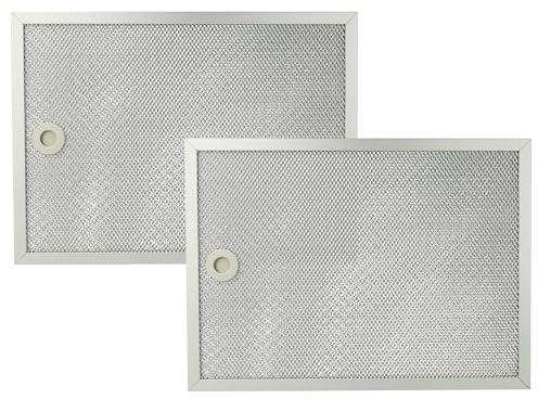 vhbw 2x Filter Metallfettfilter Ersatz für AEG 50240208004 | 50232705009, 4055468484 für Dunstabzugshaube - 31,7 x 23,25 x 0,9 cm, Metall