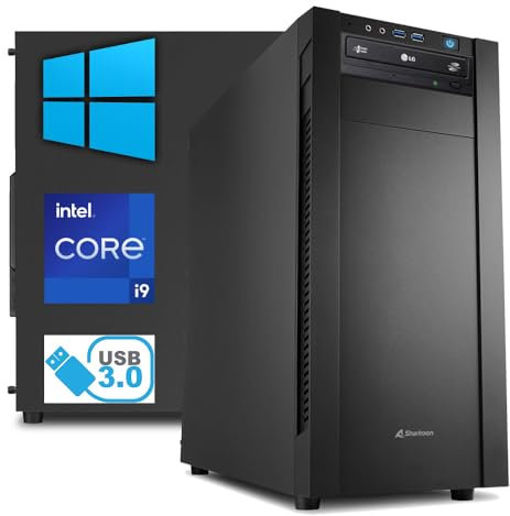 PC Computer i9 13900K 24 Core 5,80 Ghz - Ram 32 GB DDR5 - SSD M.2 1 TB - Wi-Fi e Bluetooth - Windows 10/11 Professional