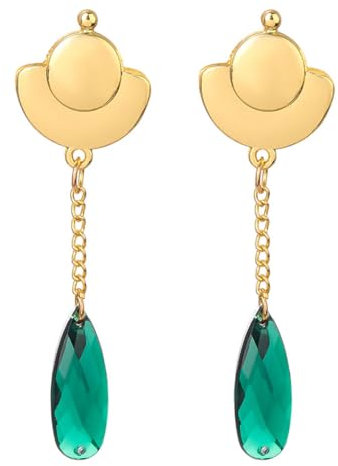 Tagebücher Der Apothekerin Ohrringe Apothecary Diaries Grüner Edelstein Earrings Maomao Cosplay Accessories Anime Figuren Ohrstecker Jewelry
