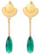 Tagebücher Der Apothekerin Ohrringe Apothecary Diaries Grüner Edelstein Earrings Maomao Cosplay Accessories Anime Figuren Ohrstecker Jewelry