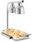 Chauffe Frites Professionnel GN1/1 Chauffe Frites à 2 Lampes Chauffe Frites Infrarouge Maintien au Chaud Buffets Cafétérias Chauffe Frites pour Restauration Plats Chauds Professionnels