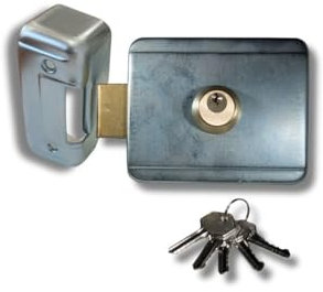 Cerradura electrica para puertas de garaje, basculantes o batientes. Maxima seguridad para tu cochera.
