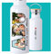 Botella de Agua Térmica Personalizada con Fotos, 500ml, Diseño ABU con 3 Fotos, Regalo para Abuelos y abuelas, dia del padre, dia de la madre.