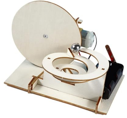 TTETTZ DIY Physics Experiment Kit with Rolling Beads: Science Learning Kit, Tech Gadget, Assembly, Educational Experiment