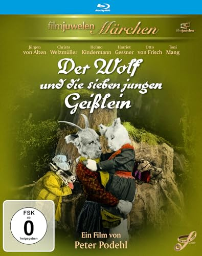 Der Wolf und die sieben jungen Geißlein (1957) (Filmjuwelen / Schongerfilm-Märchen) [Blu-ray] [Region B]