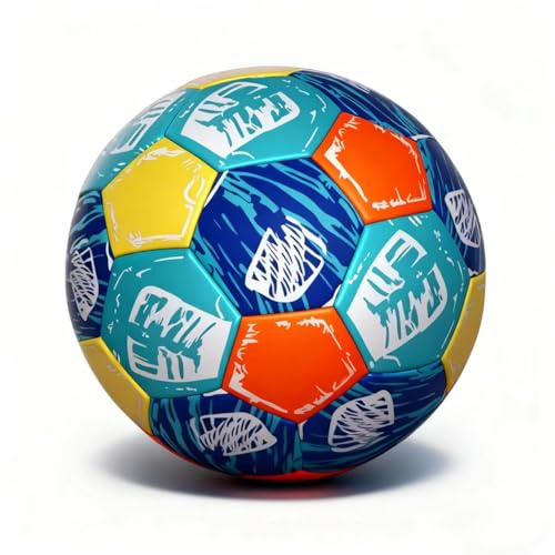 Chastep Strandball, Größe 4, für Pool und Wasserspiele, wasserdicht, mit Neopren-Hülle, weich und sicher für alle Altersgruppen, Outdoor und drinnen, Fußballgeschenk