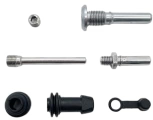 Motorcycle Front Rear Brake Repair Kit Compatible With KXF RMZ YZF Fits Nissin Caliper Guide Pin Rubber Sleeve(Rear)