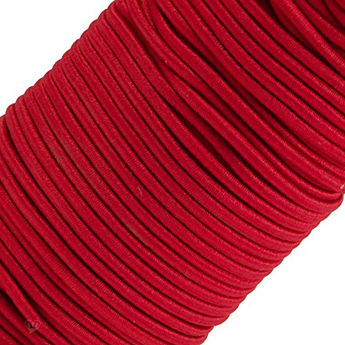 50m Spule Gummikordel Gummischnur 3mm Bekleidungsgummi Hutgummi, 27 Farben