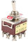 Interruptor de palanca de 2 posiciones ON-ON 3PDT 9 Pin 12mm 15A / 250VAC 10A / 380VAC Interruptor de palanca basculante