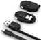 Spooly USB C (Type C) Cable 0.25m | Fast Charge | Super Strong | Keyring Case | A Truly Tangle-free Data and Charger Cable
